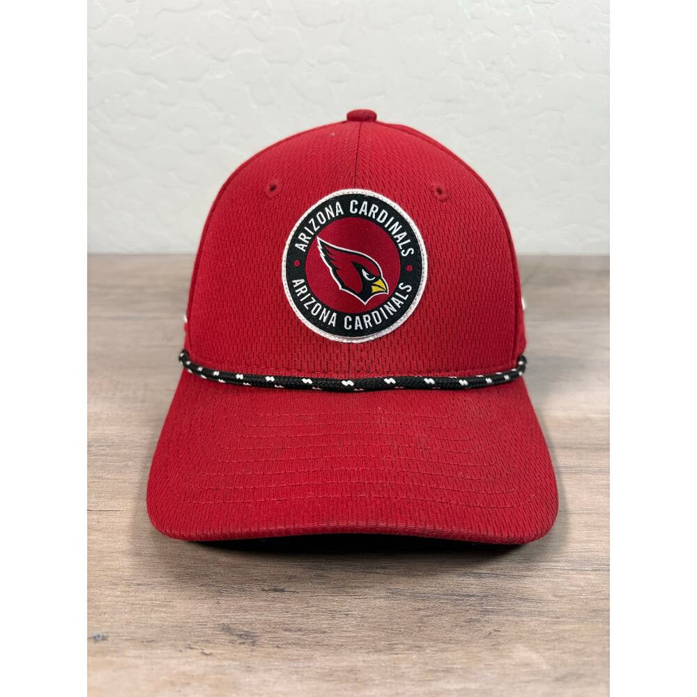 Arizona Cardinals NFL New Era Red Black Youth Adjustable‎ Hat Cap- EUC